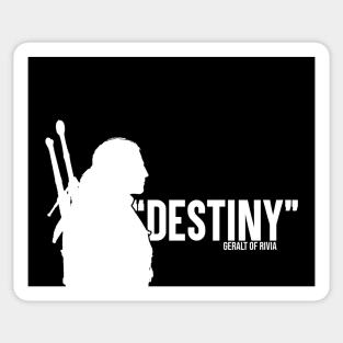 Geralt Of Rivia: Destiny Sticker